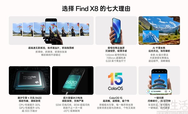 OPPO Find X8系列新机发布，价格从4299元起跳